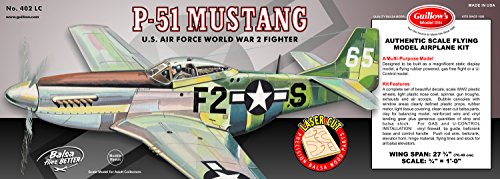 Guillow's P51 Mustang Model Kit