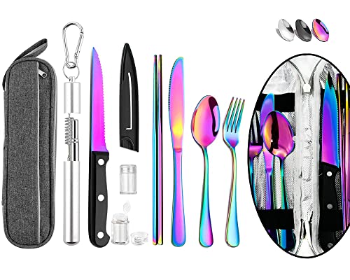 Portable Travel Utensils Set