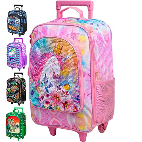 Cute Unicorn Girls Luggage for Kids