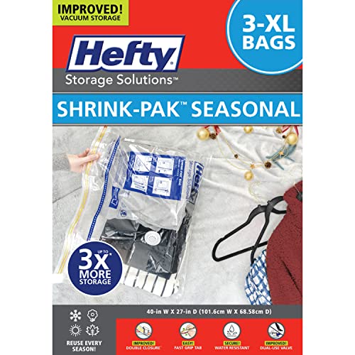 Hefty Shrink-Pak Vacuum Storage Bags