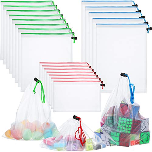 Mesh Zipper Pouch Toy Storage Organization Bags