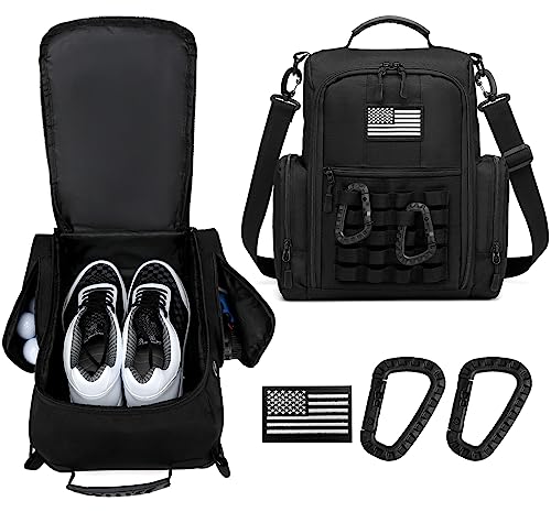 Tactical Golf Shoe Bag - Travel Shoes Bags with Ventilation