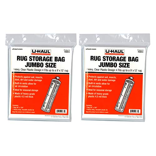 U-Haul Jumbo Rug Storage Bags