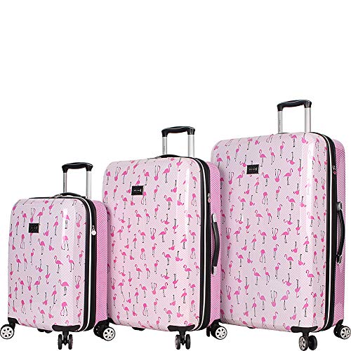 Betsey Johnson Hardside Luggage Set with Spinner Wheels