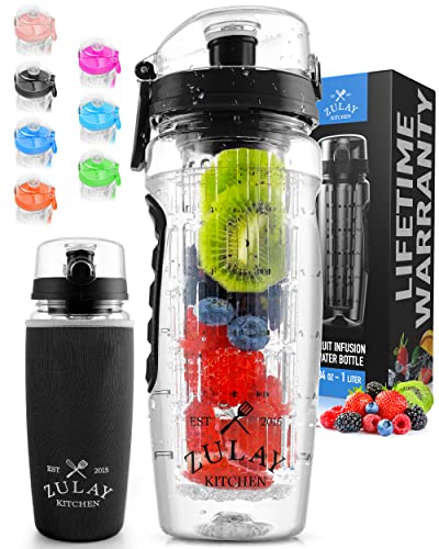 Zulay Fruit Infuser Water Bottle
