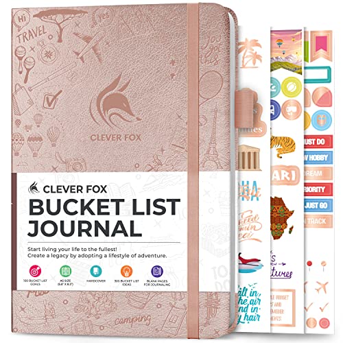 Clever Fox Bucket List Journal