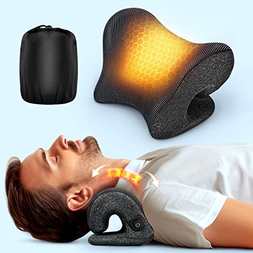 Neck Pain Relief with Heated Neck Stretcher
