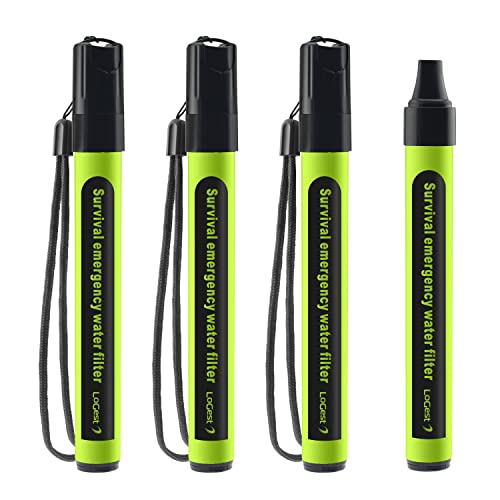 4 Pack Water Filter Straw