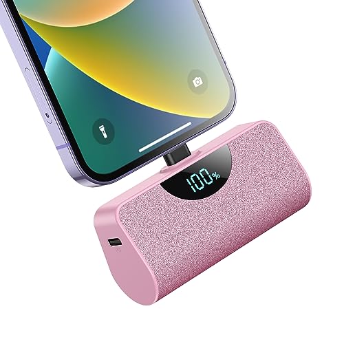 Ultra-Compact Fast Charging Power Bank - Pink