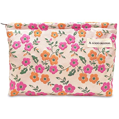 Floral Cosmetic Bags Makeup Bags for Women