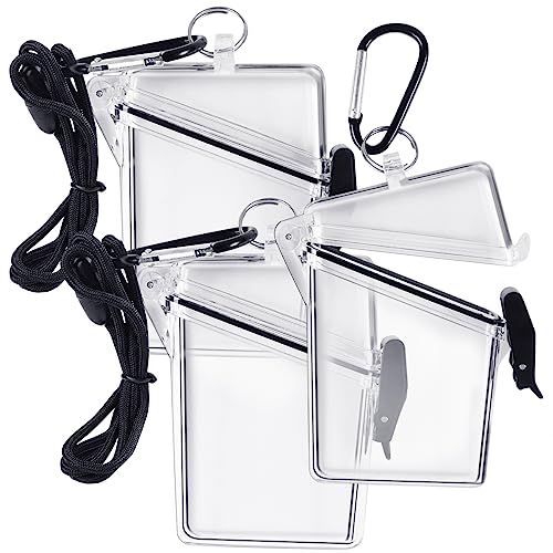 Waterproof ID Card Badge Holder Case: Keep Your Cards Safe!
