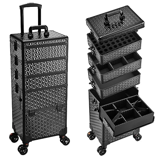 51rbhu7xYL. SL500  - 10 Best Rolling Cosmetic Case Organizer for 2023
