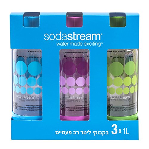 Original Sodastream Three Pack Carbonating Bottles
