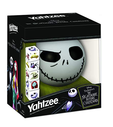Disney Yahtzee Nightmare Before Christmas Dice Game