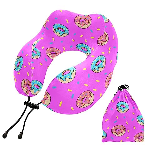 KOPIRIT Sweet Donut Travel Pillow