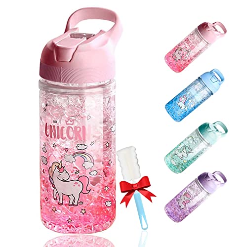 Cute Girls Unicorn Water Bottle