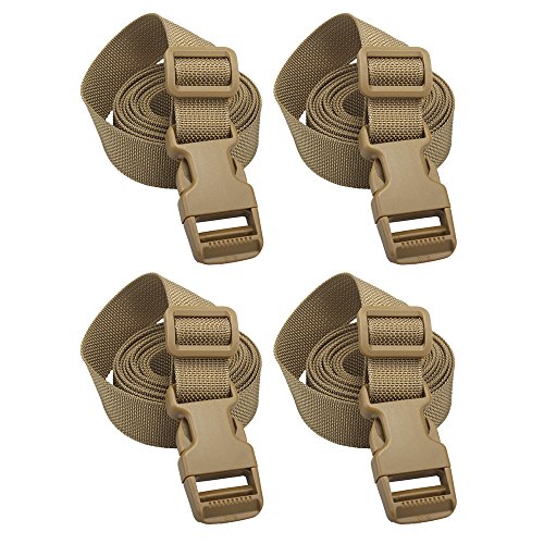 XTACER Luggage Straps - Durable and Adjustable Backpack Accessory Straps (TAN) XTACER Luggage Straps - Durable and Adjustable Backpack Accessory Straps (TAN)