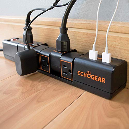 ECHOGEAR Rotating Surge Protector Power Strip