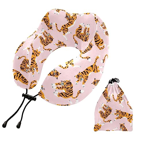 Tigers Travel Pillow for Sleeping