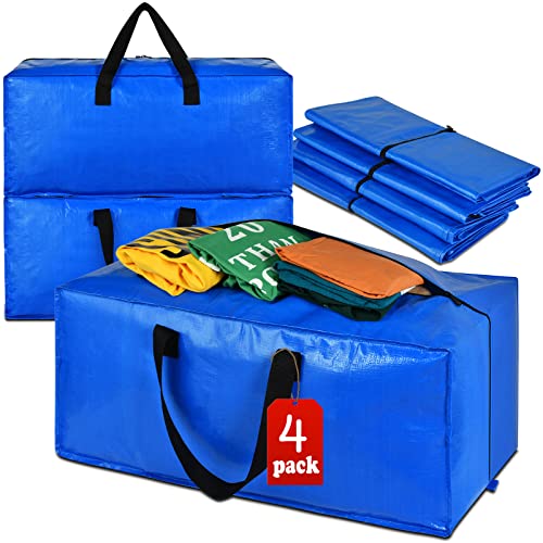 Moving Boxes Extra Large Storage Bags, 4 Pack