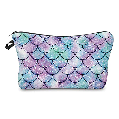 Kusind Mermaid Scales Cosmetic Bag