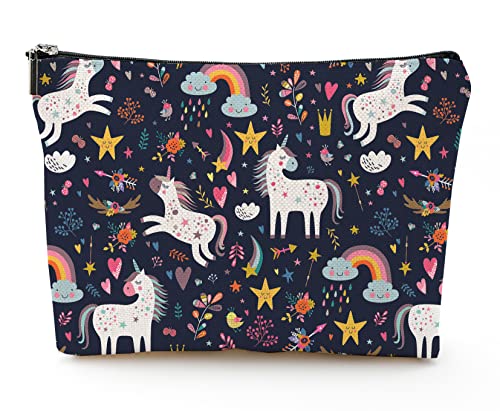 51tXUpB8PhL. SL500  - 15 Best Unicorn Cosmetic Bag for 2024