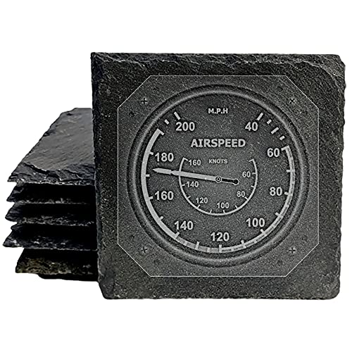 Airplane Instrument Panel Coasters Airplane Instrument Panel Coasters