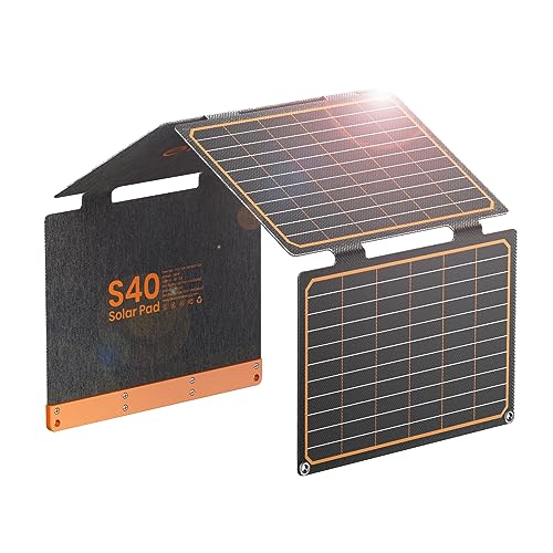 Portable Solar Charger with USB-C PD2.0