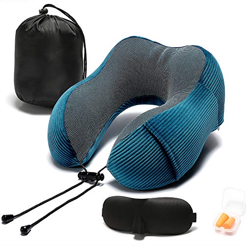 Travel Neck Pillow with 360-Degree Head Support