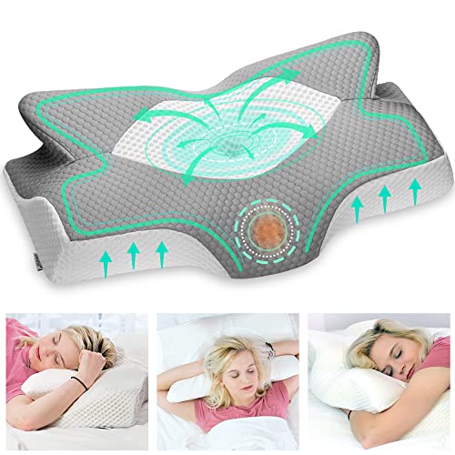 Elviros Memory Foam Contour Pillow