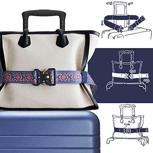 Stylish & Adjustable Travel Belt for Luggage