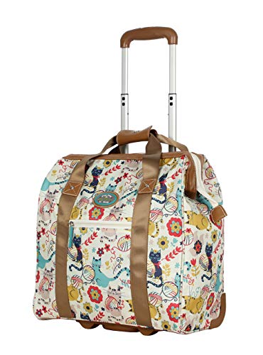Lily Bloom Carry on Bag Wheeled Cabin Tote