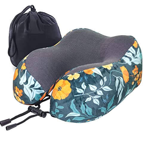 Travel Pillow with Side Storage Bags