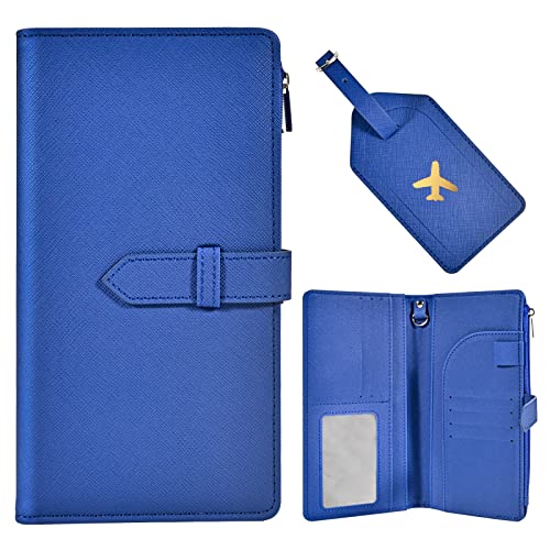Linaxbong Passport Holder & Travel Wallet, RFID Blocking, Multi-purpose Wallet Linaxbong Passport Holder & Travel Wallet, RFID Blocking, Multi-purpose Wallet