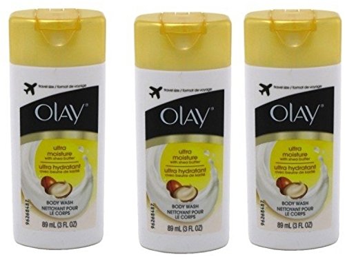 Olay Ultra Moisture Body Wash - Travel Size (Pack of 3)