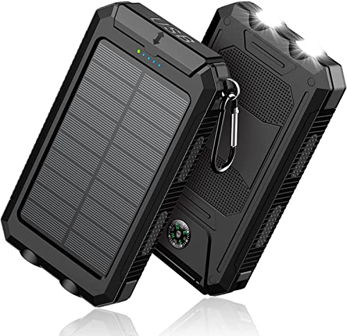 Feeke Solar Charger Power Bank