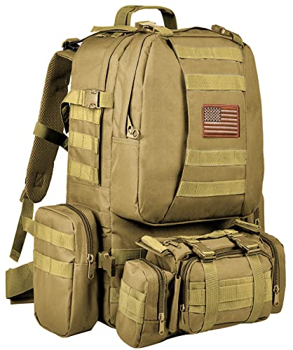 CVLIFE 60L Tactical Backpack