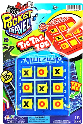 Tic Tac Toe Portable Pocket Travel Board Games