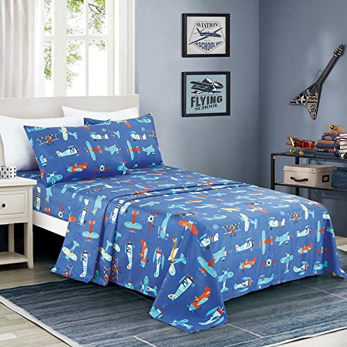 51v1nxjxhYL. SL500  - 15 Best Airplane Sheets Twin for 2023
