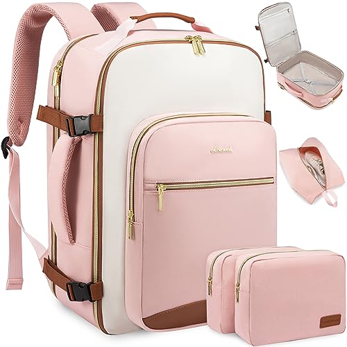 LOVEVOOK 40L Carry on Backpack for Women