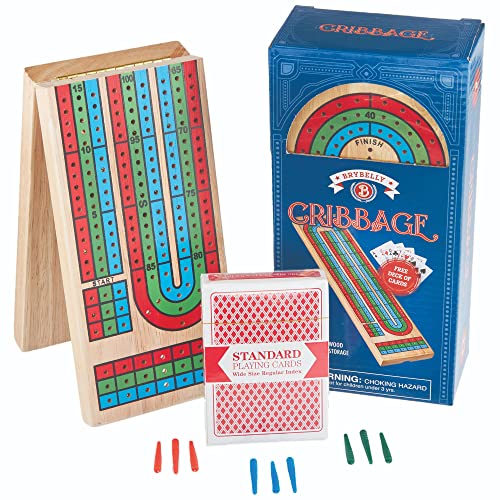 Brybelly Cribbage Board Game Set