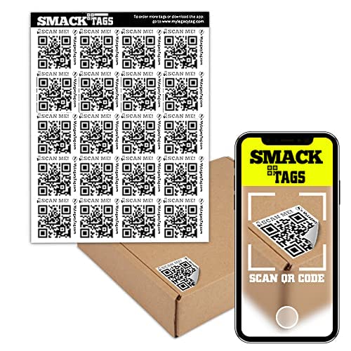 Smart QR Code Labels for Storage and Organization
