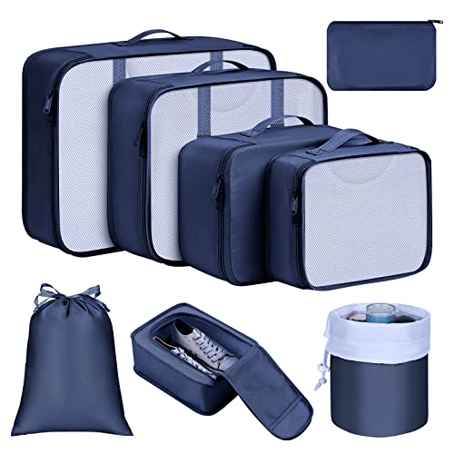 DIMJ Travel Packing Cubes Set - Easy and Stylish Travel Organization