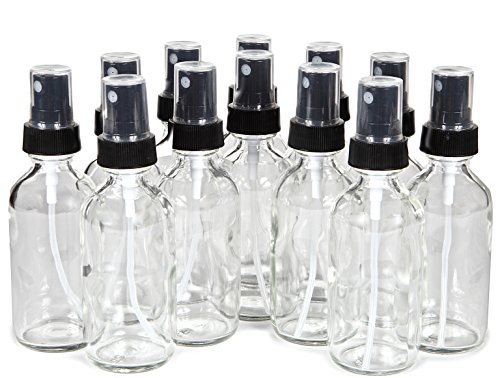 Vivaplex Glass Bottles with Fine Mist Sprayers