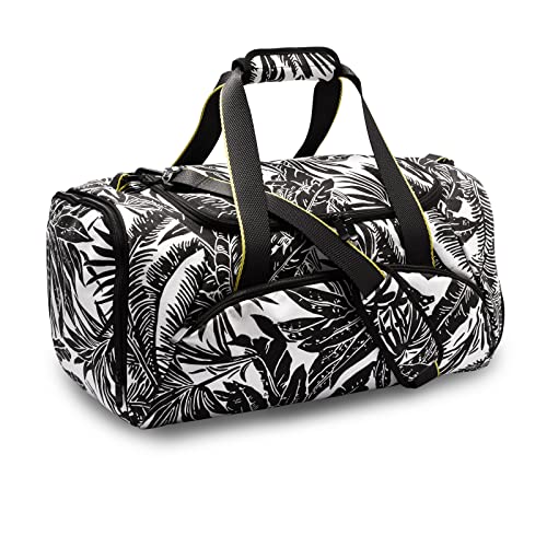 Cotton Canvas Floral Gym YOGA Travel Duffel Bag