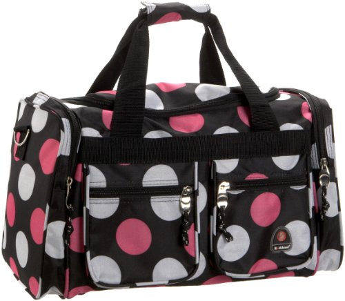 Rockland Duffel Bag - Multi/Pink Dot