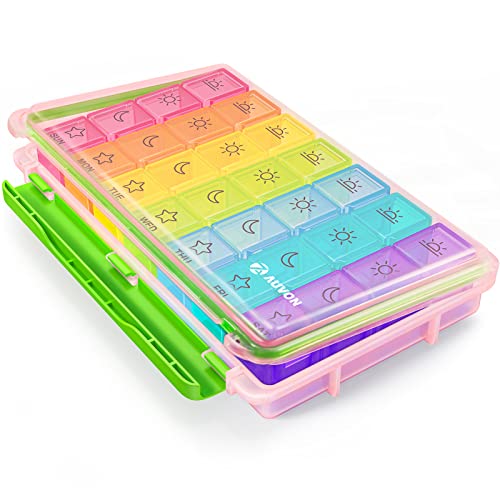 AUVON iMedassist Weekly Pill Organizer