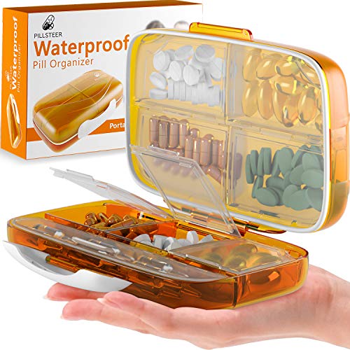 Moisture-Proof Pill Organizer - Travel Medication Container