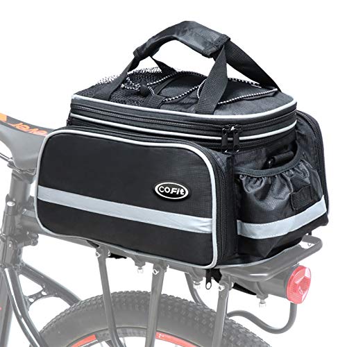 COFIT Bike Trunk Bag - Extensive Large Capacity Bicycle Rear Seat Pannier