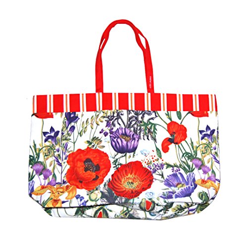 Estee Lauder Makeup Travel Bag (Red Poppies Tote)